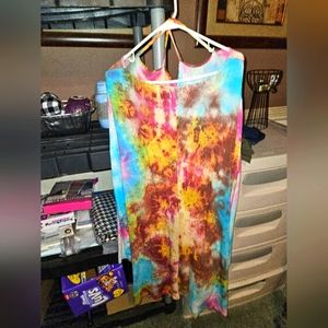 Tie dye dress